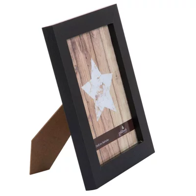 Treramme Dream (MDF) 15x20 cm | Svart | Normalglass (2 mm)