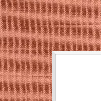 1,5 mm linnen passe-partout met uitsnede op maat 20x20 cm | Coral