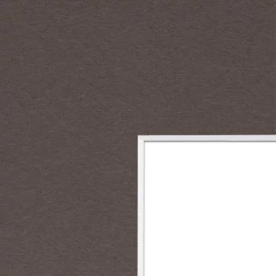 1,3 mm Passepartout mit individuellem Ausschnitt 70x100 cm | Anthrazit