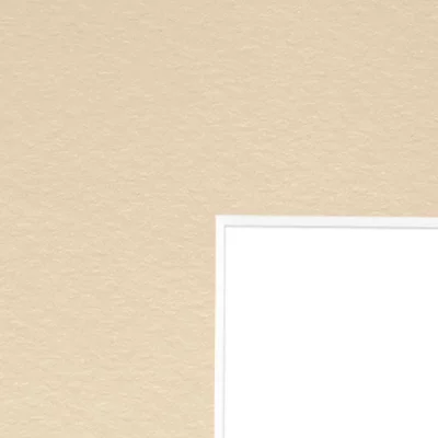 1,3 mm Passepartout su misura beige camoscio