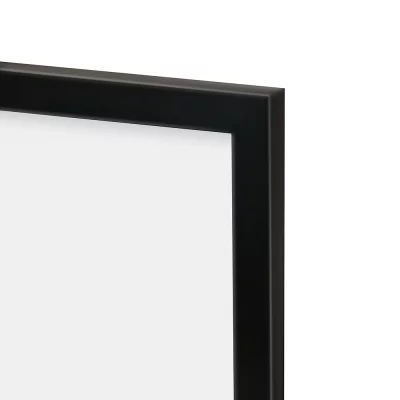 Specchio esagonale Honeycomb 35x40 cm | nero | Specchio (2 mm)