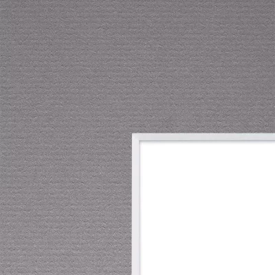 Thumbnail von 1,4 mm Passepartout Alphamat Artcare Steel Grey Bild 2