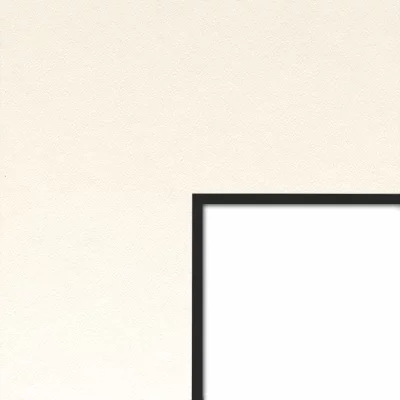 Thumbnail von 1,4 mm Passepartout Alphamat Colour Core Matte White - Black Core Bild 2