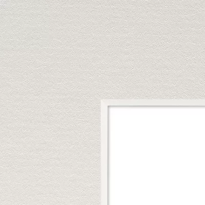 1,4 mm WhiteCore standaard passe-partout met individueel knipsel 70x100 cm | Candlewick