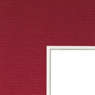 1,4 mm WhiteCore standaard passe-partout met individueel knipsel 70x100 cm | Maple Leaf