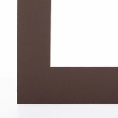 1,4 mm passe-partout 21x29,7 cm (A4) | donkerbruin