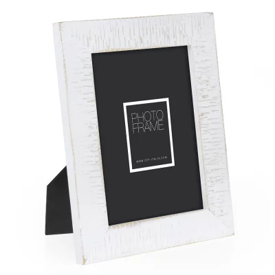 Houten kader Nantes 20x30 cm | wit | normaal glas (2 mm)