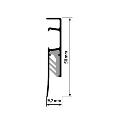Info Rail - Alu 25 cm | Alu