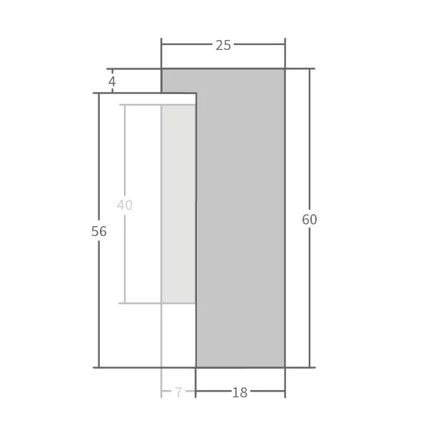 Game Frame Co-Op für 2 Controller 30x40 cm | Schwarz | ohne Glas, mit Rückwand
