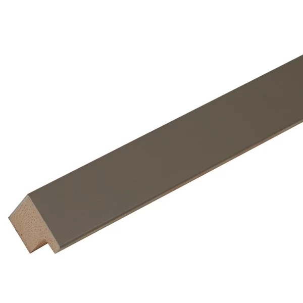 Holz Bilderrahmen Ela 15x20 cm | Taupe | Normalglas (2 mm)