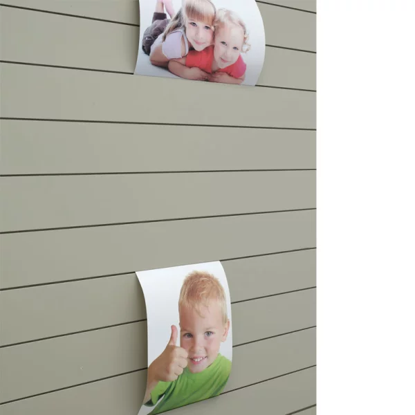 Cadre multi photos avec rainures 60x60 cm | gris