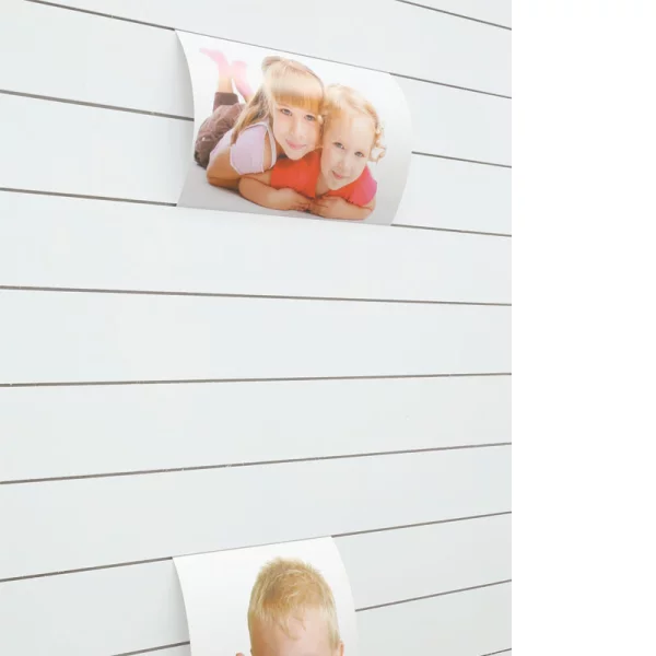 Cadre multi photos avec rainures 60x60 cm | blanc