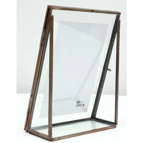 Glas-Fotorahmen Charles 20x30 cm | kupfer-transparent | Normalglas (2 mm)