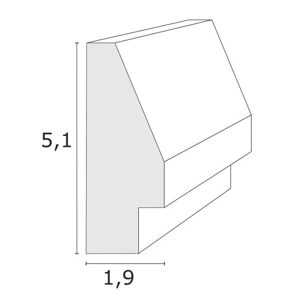 Cadre multi photos (MDF) Elise pour 3 photos 2x10x15 cm, 15x20 cm | gris | verre standard (2 mm)