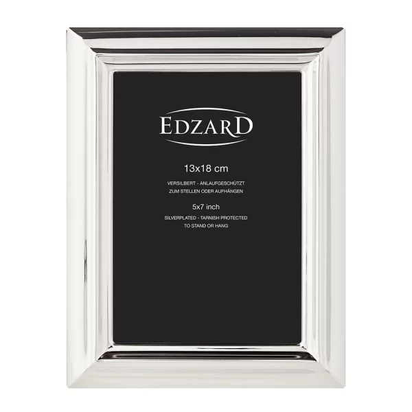 Fotorahmen Florenz 13x18 cm | Silber | Normalglas (2 mm)