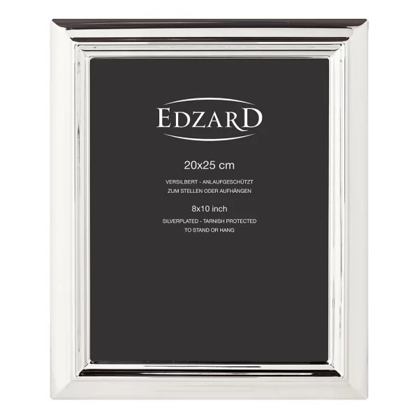 Fotorahmen Florenz 20x25 cm | Silber | Normalglas (2 mm)