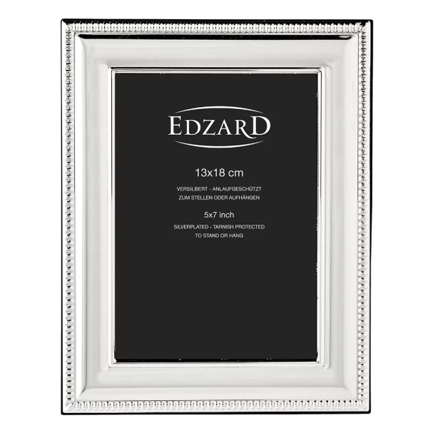Fotorahmen Novara 13x18 cm | Silber | Normalglas (2 mm)