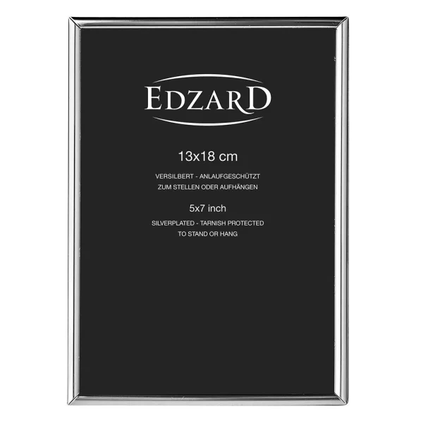 Fotorahmen Genua 13x18 cm | Silber | Normalglas (2 mm)