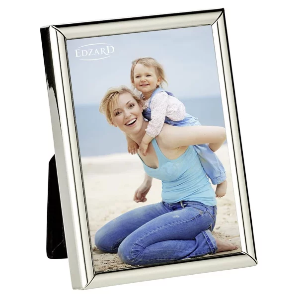 Cadre photo Gênes 6x9 cm | argent | verre standard (2 mm)