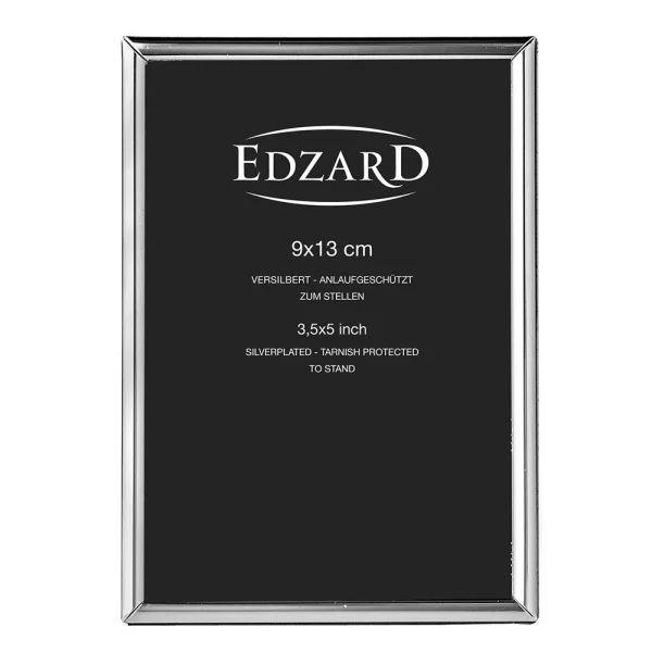 Fotorahmen Genua 9x13 cm | Silber | Normalglas (2 mm)