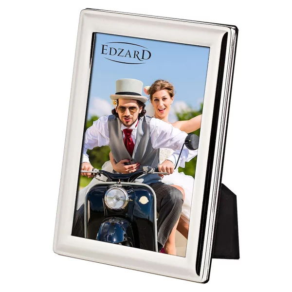 Cadre photo Terni 10x15 cm | argent | verre standard (2 mm)