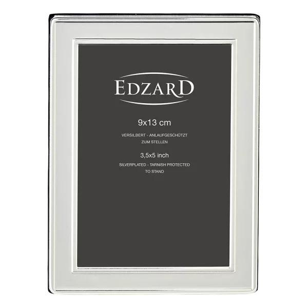 Fotorahmen Nardo 9x13 cm | Silber | Normalglas (2 mm)