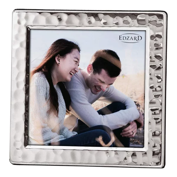 Fotorahmen Pavia 10x10 cm | Silber | Normalglas (2 mm)