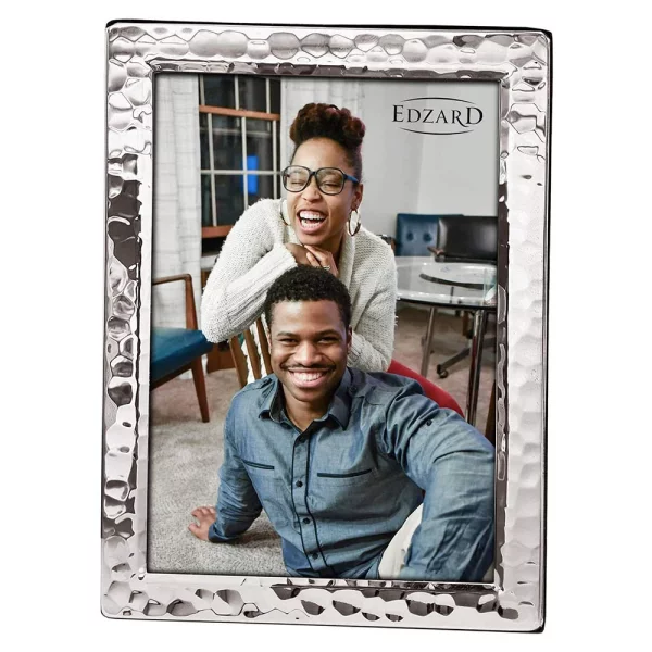 Cadre photo Pavie 13x18 cm | argent | verre standard (2 mm)