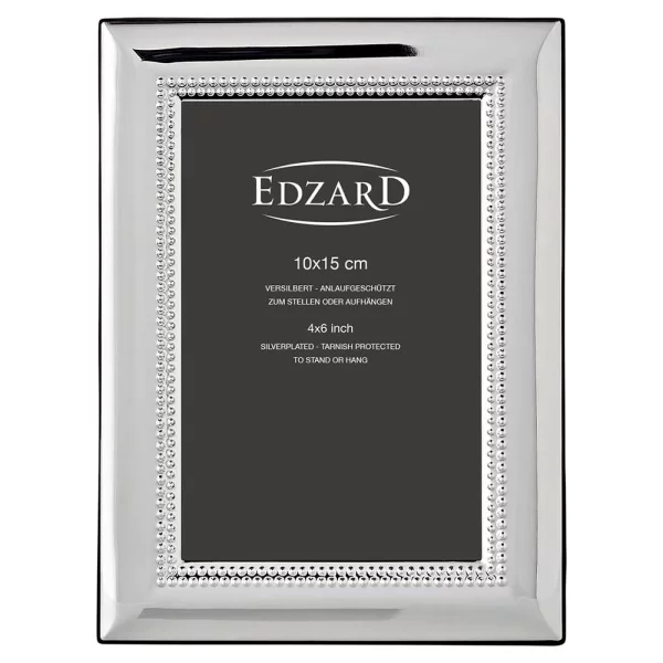 Fotorahmen Turin 10x15 cm | Silber | Normalglas (2 mm)