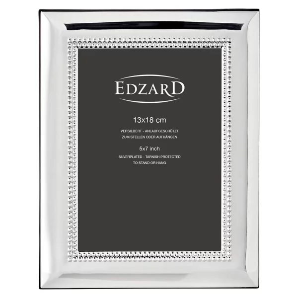 Fotorahmen Turin 13x18 cm | Silber | Normalglas (2 mm)