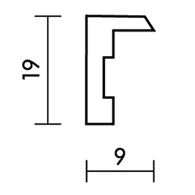 Alu-Bilderrahmen S2 Maßanfertigung schwarz matt | Normalglas (2 mm)