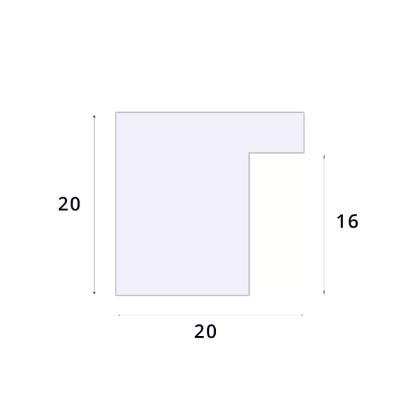 Holz-Bilderrahmen Aniela 10x15 cm | Eiche | Kunstglas (1 mm)