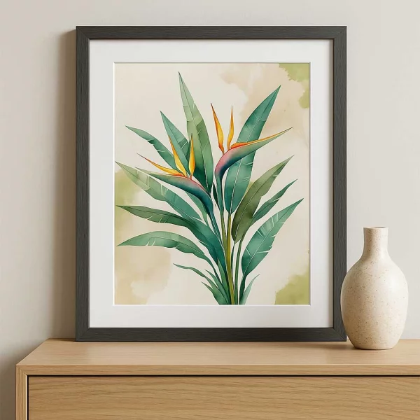 Holz-Bilderrahmen Aniela 50x70 cm | Graphit | Kunstglas (1 mm)