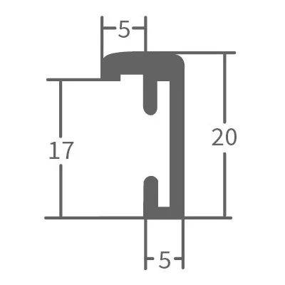 Wandspiegel Oboso nach Maß Schwarz matt | Spiegel (2 mm)