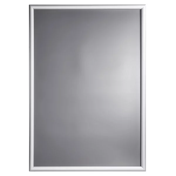 25 mm Klapprahmen Standard 59,4x84,1 cm (A1) | silber | Kunstglas mattiert (1 mm)