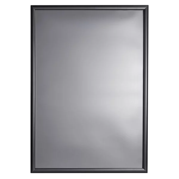 25 mm Klapprahmen Color DIN A1 59,4x84,1 cm (A1) | schwarz | Kunstglas mattiert (1 mm)