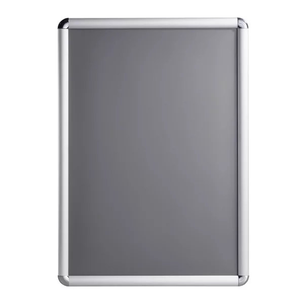 25 mm Klapprahmen Rondo 42x59,4 cm (A2) | silber | Kunstglas mattiert (1 mm)