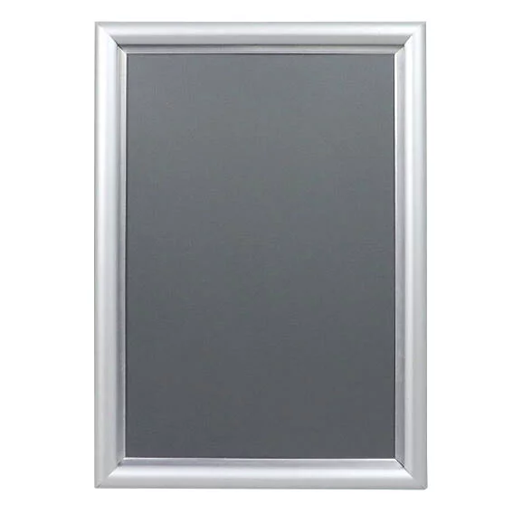 17 mm Klapprahmen DIN A3 29,7x42 cm (A3) | silber | Kunstglas mattiert (1 mm)