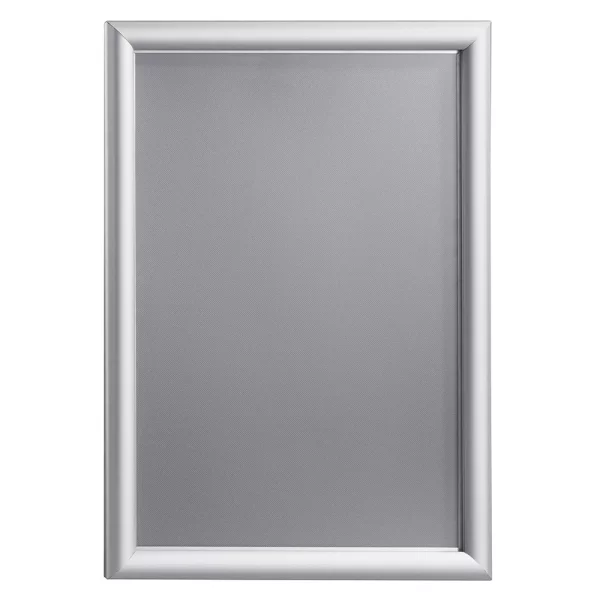 17 mm Klapprahmen 21x29,7 cm (A4) | silber | Kunstglas mattiert (1 mm)