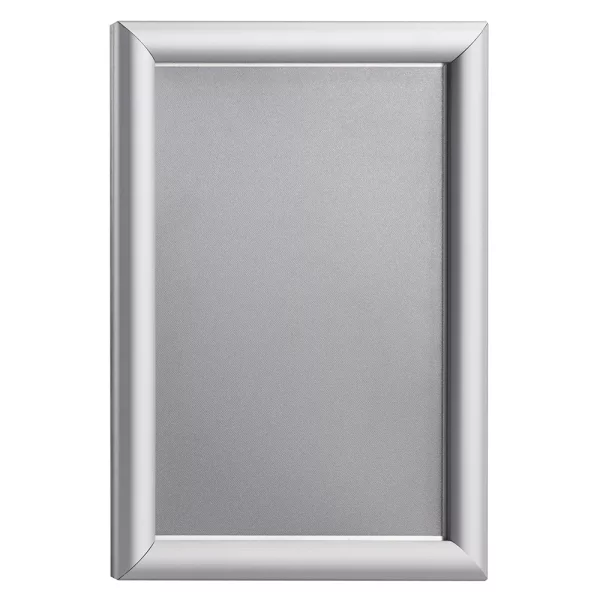 17 mm Klapprahmen 14,8x21 cm (A5) | silber | Kunstglas mattiert (1 mm)