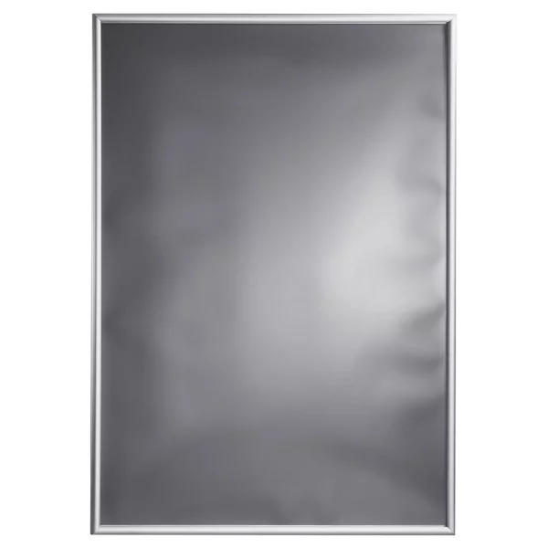 17 mm Klapprahmen DIN B1 70,7x100 cm (B1) | silber | Kunstglas mattiert (1 mm)