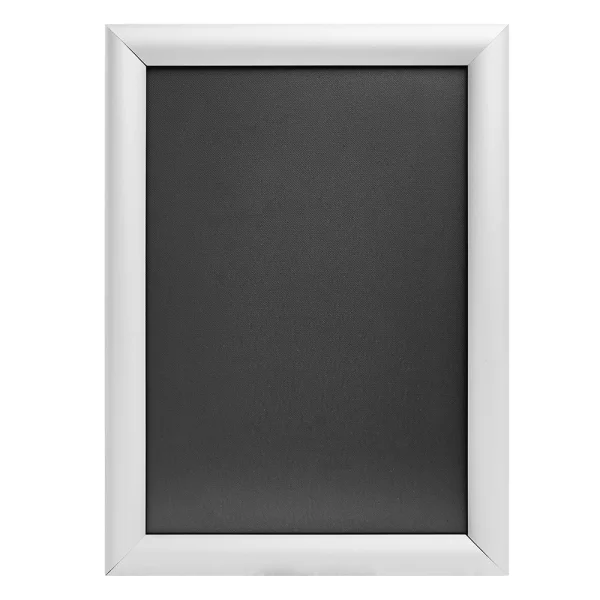 25 mm Fenster-Klapprahmen 21x29,7 cm (A4) | silber | Kunstglas mattiert (1 mm)
