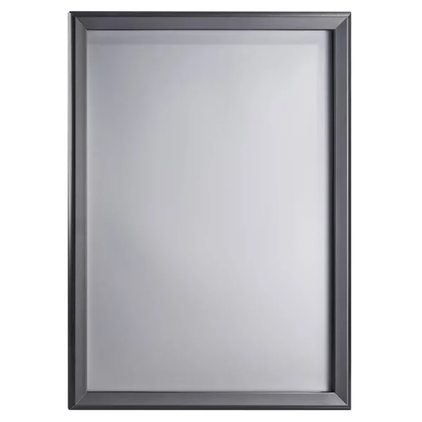 32 mm Klapprahmen DIN A2 42x59,4 cm (A2) | schwarz | Kunstglas mattiert (1 mm)