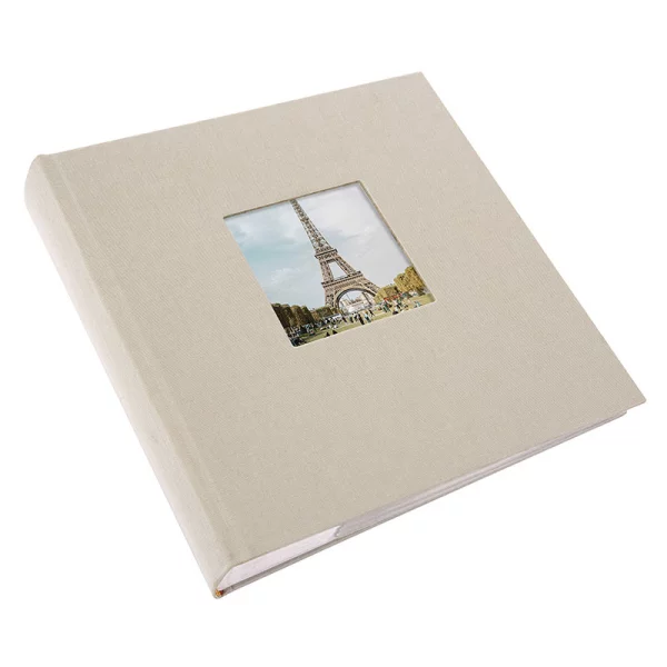Einsteckalbum Bella Vista - für 200 Fotos im Format 10x15 cm 200x10x15 cm | sandgrau