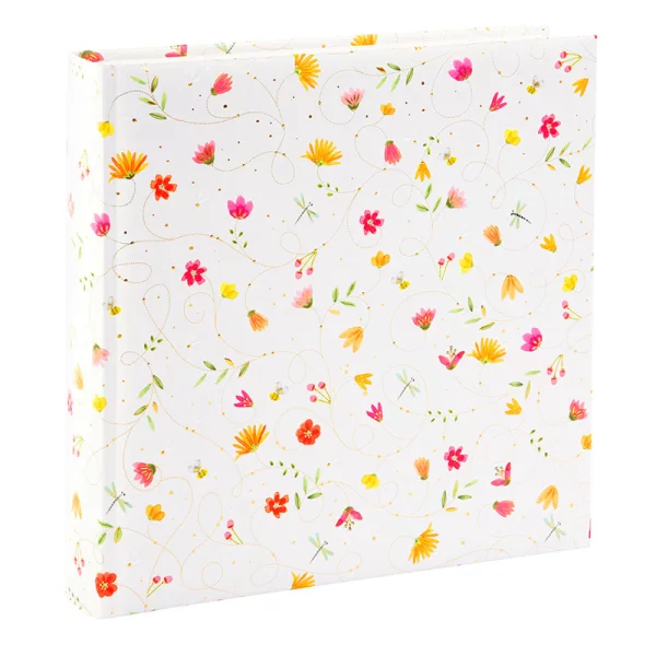 Fotoalbum Summer Day mit 60 weißen Seiten zum Einkleben, 25x25 cm 25x25 cm (60 Seiten) | weiß