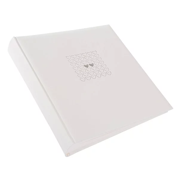 Fotoalbum Elegance mit 100 weißen Seiten zum Einkleben, 30x31 cm 30x31 cm (100 Seiten) | weiß