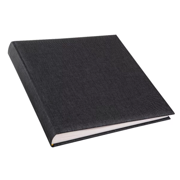 Fotoalbum Summertime Trend mit 100 weißen Seiten zum Einkleben, 30x31 cm 30x31 cm (100 Seiten) | anthrazit