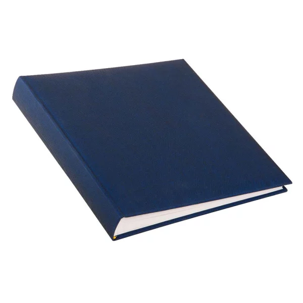 Fotoalbum Summertime Trend mit 100 weißen Seiten zum Einkleben, 30x31 cm 30x31 cm (100 Seiten) | blau