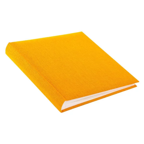 Fotoalbum Summertime Trend mit 100 weißen Seiten zum Einkleben, 30x31 cm 30x31 cm (100 Seiten) | gelb