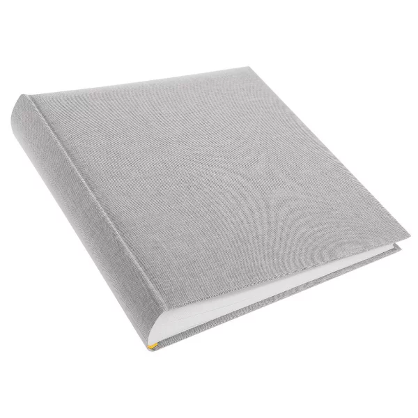 Fotoalbum Summertime Trend mit 100 weißen Seiten zum Einkleben, 30x31 cm 30x31 cm (100 Seiten) | grau